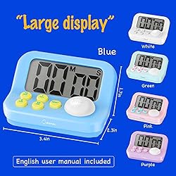 2-in-ONE Digital Timer for Kids
