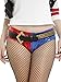 DC Comics Suicide Squad Harley Quinn Black & Gold Studded Cosplay Belt