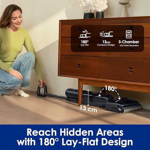 Tineco Floor ONE S7 Stretch Ultra Cordless Wet Dry Vacuum Cleaner, 180°Lay-Flat photo 11