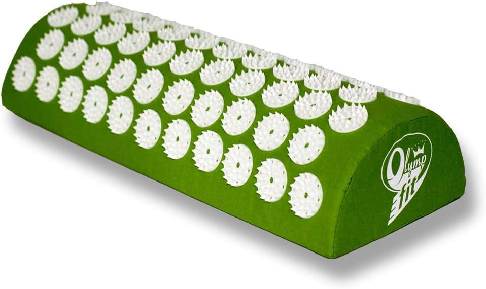 Shanti Accupressure Pillow Neck Roll Needle Cushion Iplikator 44x17 green by LiKO