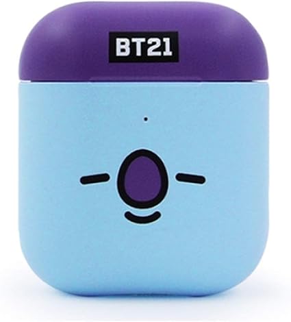 Amazon Bt21公式ライセンス商品 Bt21 Face Airpods Case Koya Pc素材 ケース 全面保護カバー 第1 2世代に適用 ワイヤレス充電可能 キズ防止 Line Friends ケース カバー 通販