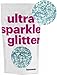 Hemway Mixed Ultra Sparkle Glitter Multi-Purpose Arts & Crafts, Makeup, Tumblers, Resin, Face, Hair, Festival 100g / 3.5oz - Mixed Chunky - Mermaid Blue and Rose Gold Mix