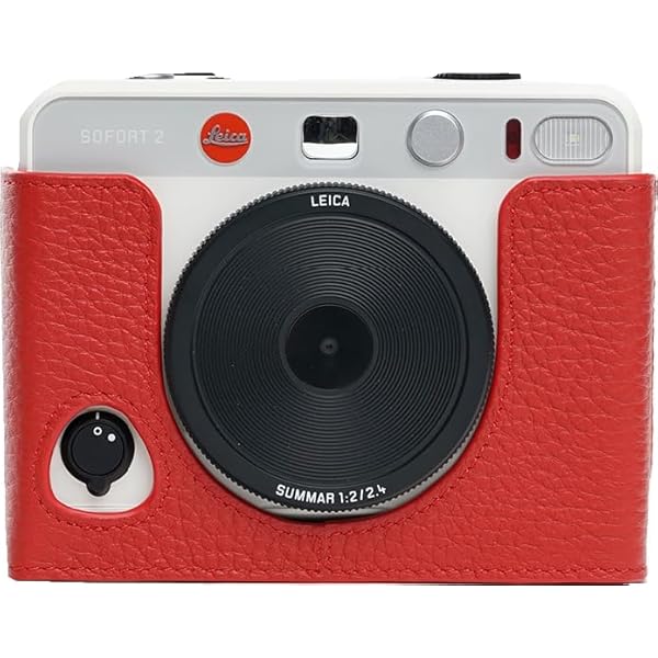 Amazon.com : MegaGear Leather Camera Case for Leica Sofort Instant