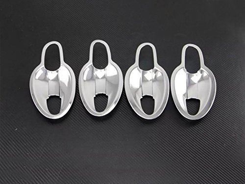 HIGH FLYING ABS Chrome 8pcs Outer Door Handles Bowl Decorative Trim For Mazda CX-9 2017 2018