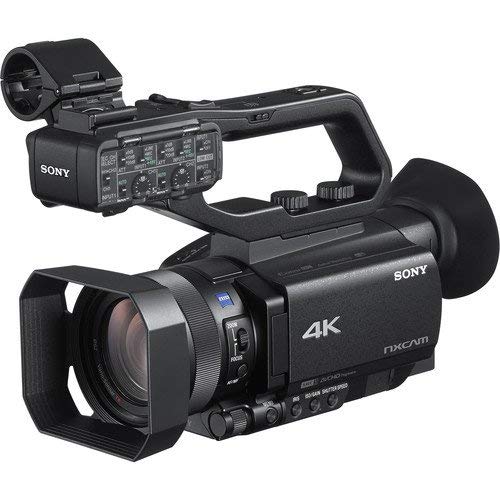 Sony HXR-NX80 Full HD XDCAM with HDR & Fast Hybrid AF (HXR-NX80) with 2-64GB Memory Card, 2 Extra Batteries, UV Filter, LED Light, Case, Tripod, Rode Mic, Headphones - Professional Bundle - Thumbnail 2