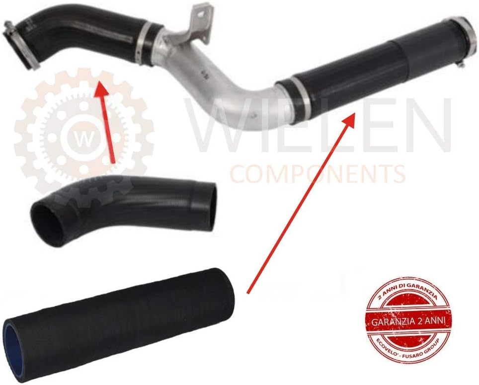 Turbo Intercooler Schlauch Für Chevrolet Captiva & Opel Antara 2.2 CDTI - Kevlar Verstärkung