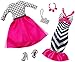 Barbie Fashion Pack 2-Pack, Pink Glitzy Stripes