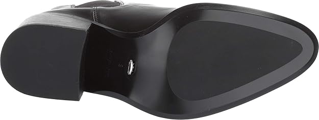 hampton black calais ankle boots