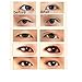 Eye tape double eyelid tape invisible eye stickers natural waterproof eye tape adhesive magic Charm big eye fiber glue tapes 4 Roller + Shaped Fork