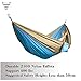 Forbidden Road Camping Hammock 400lbs Capacity Portable Hammock for Outside, Backyard, Travel, Backpacking, Beach