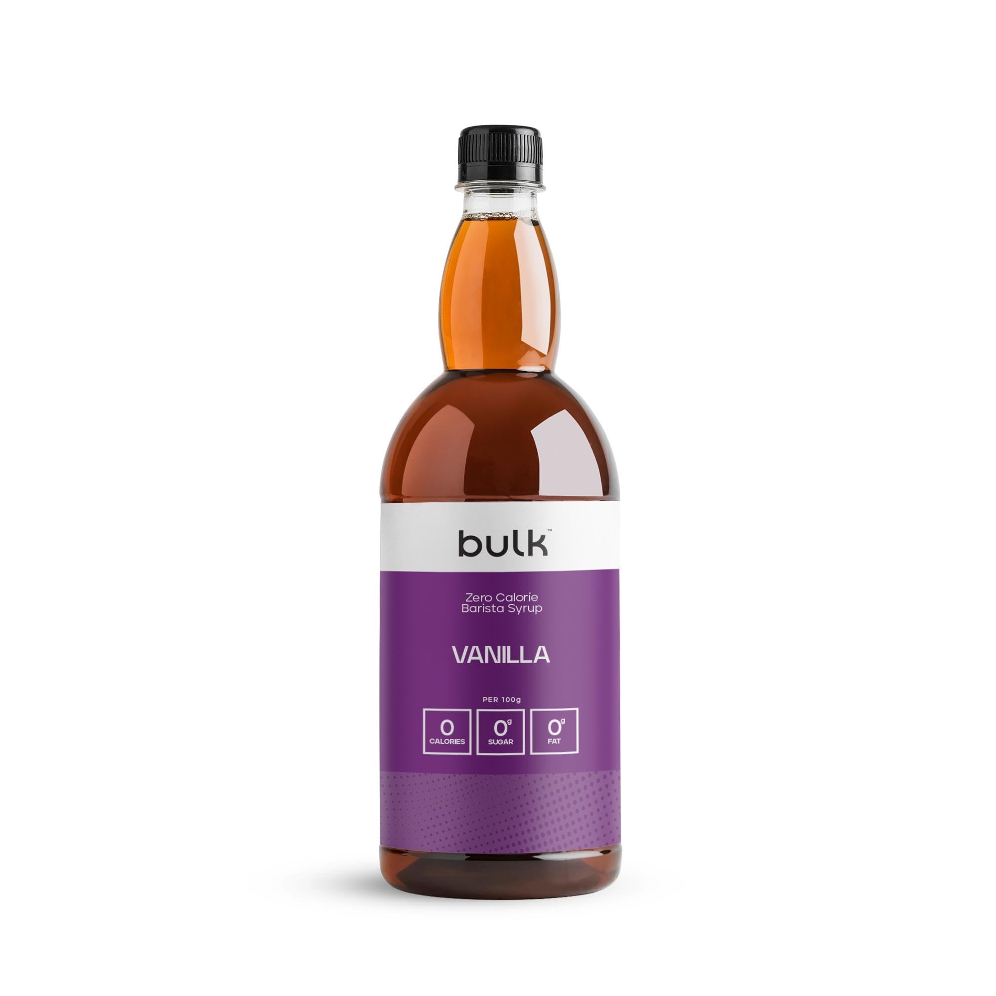 Bulk Kalorienfreier Barista Sirup, Kalorienfrei, Zuckerfrei, Vanille, 1L