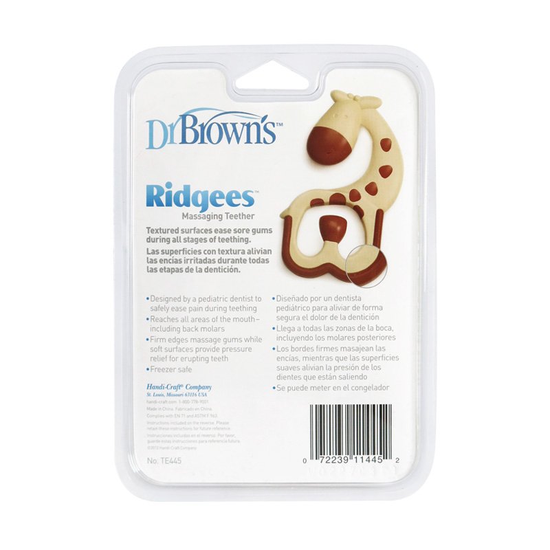dr brown's ridgees teether