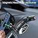 Miracase Car Phone Mount, Magnetic &Phone Stand 2 in 1 Multifunction Dashboard&Windshield Universal 360 Degrees Adjustable Compatible with iPhone X Xs Max XR 8 Plus 7 Plus Galaxy S10 S9 and More