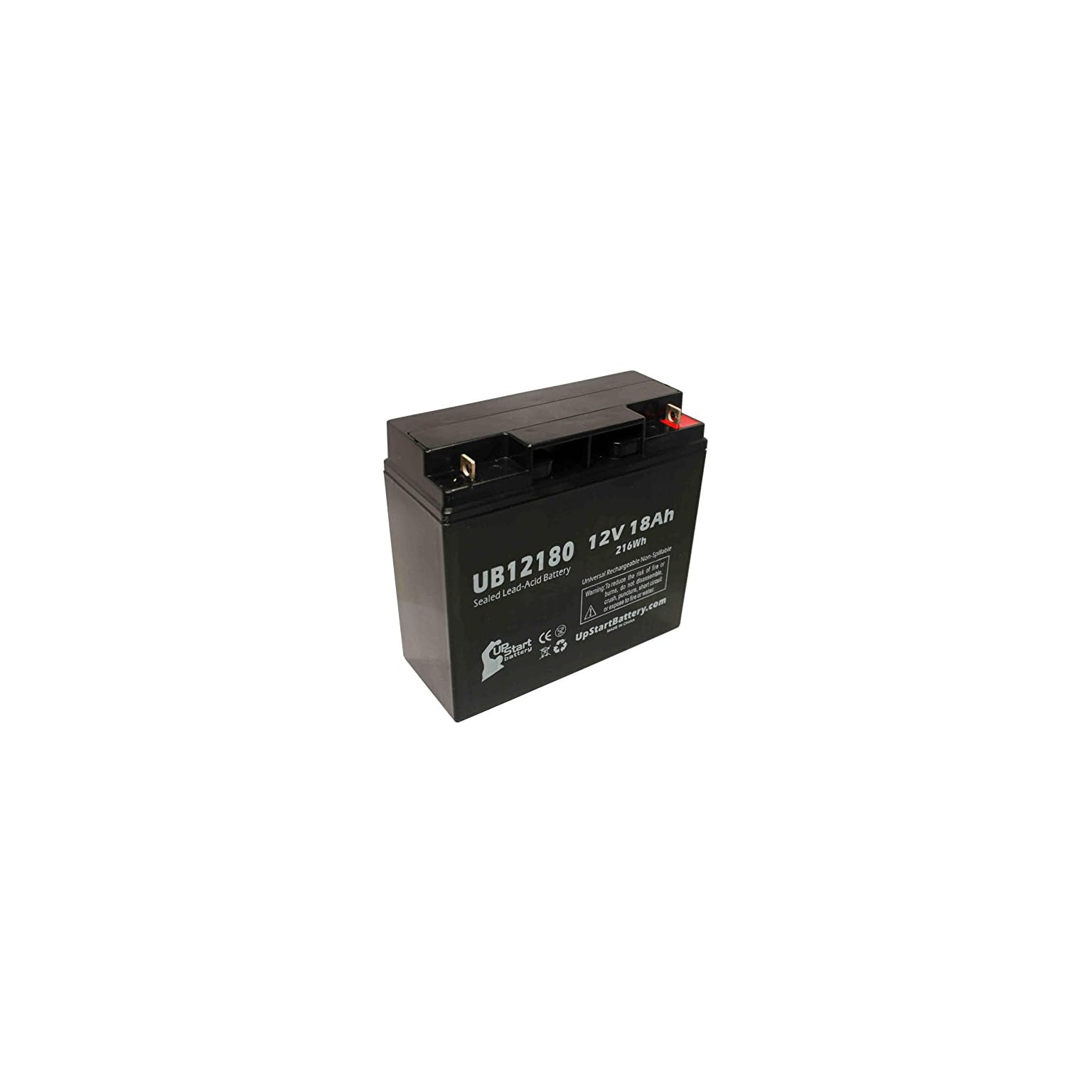 2 Pack Replacement for Pride Gogo Elite Traveler Plus Battery