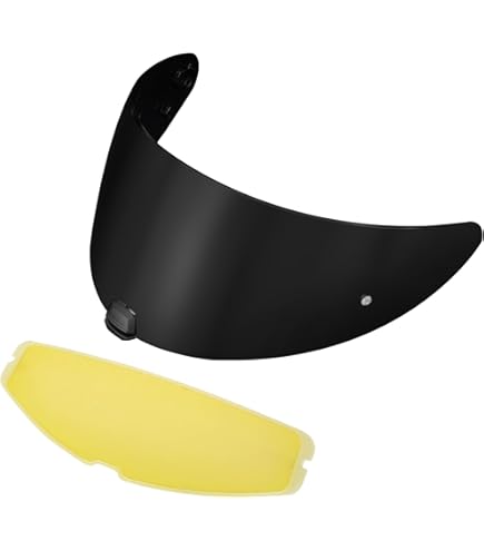 Amazon.com: The Helmet Shop HJ-31 Shield Dark Smoke