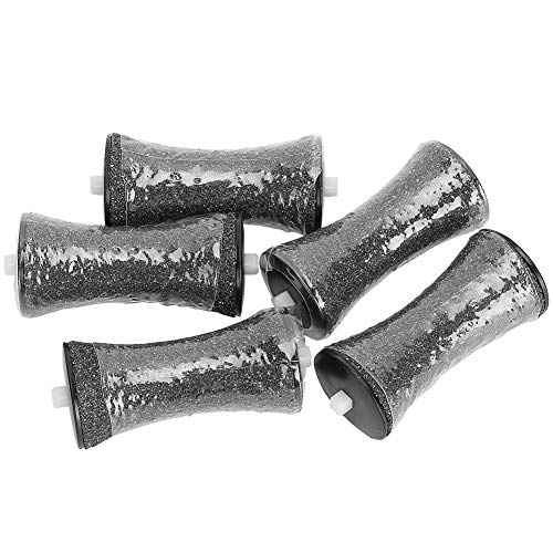 Foot File Roller Head Replacement, Electric Callus Remover Accessories for Amope Pedicure Machine, 5 Pack Quartz Stone Roller Heads, Durable and Effective Pedicure Tool for Rough a