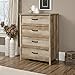 Sauder Cannery Bridge 4-Drawer Chest, Lintel Oak finish