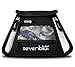 SevenBlu RFID Secret Travel Neck Stash (Large) - Fits Kindle - Hidden Travel Wallet | Money Belt and Passport Holder (Black)