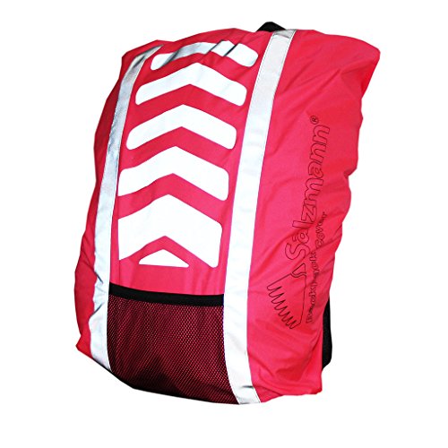 Salzmann 3M Reflective Backpack Cover | High Visibility, Waterproof & Weatherproof | Ideal for Cycling, Running & Hiking