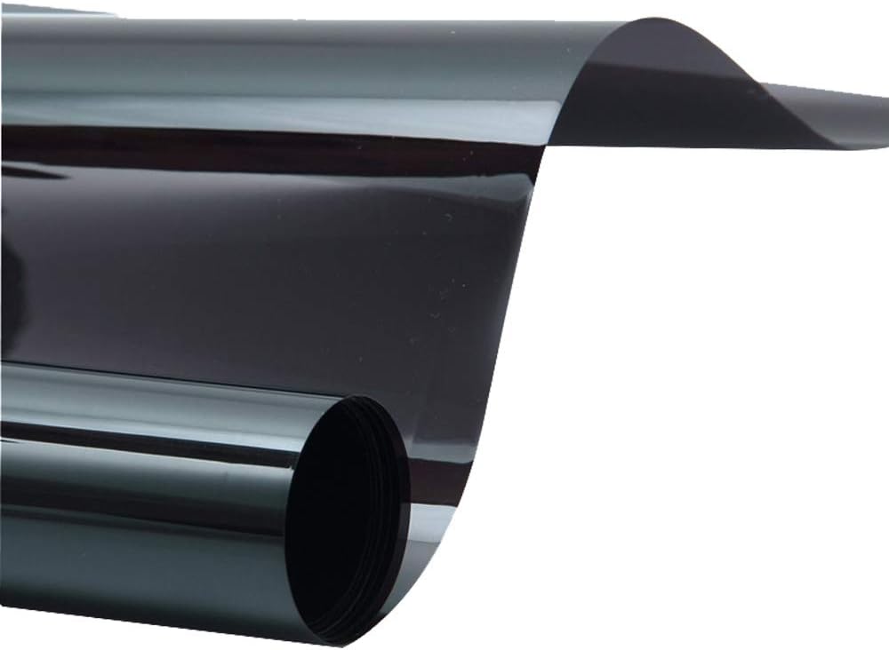 TSAUTOP Car Window Tinting Dark Black Reflective Window Tint (20% VLT) 20" x 10ft Solar Film Roll Privacy Sticker for Car Glass Home House Office (1)