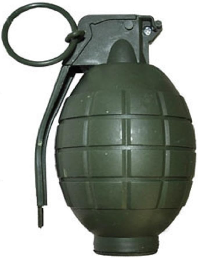 Fausse Grenade Sonore Militaire En Plastique Amazon Fr Jeux Et Jouets