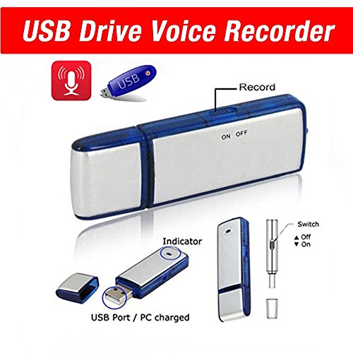 Elite Mix USB Digital Voice Recorder Memory Stick Thumb Drive
