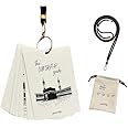 Umrah Guide – Umrah Dua Cards | Step-by-Step Portable Umrah Guide with Pouch & Adjustable Lanyard – Waterproof & Durable