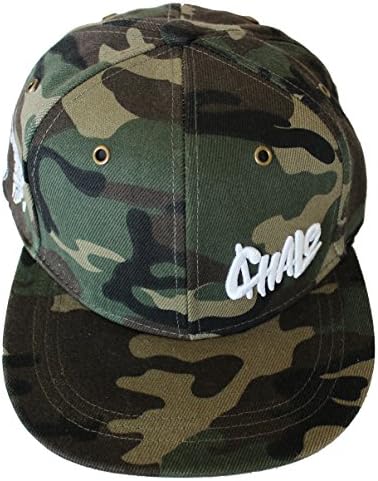 Chale Snapback Flat Bill Hat Hip Hop Trucker Cap Baseball Cap Unisex Adjustable Army Green