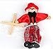 Very Popular Toys for Children Very Cute Clown Doll Colorful Wooden Marionette Toys-red