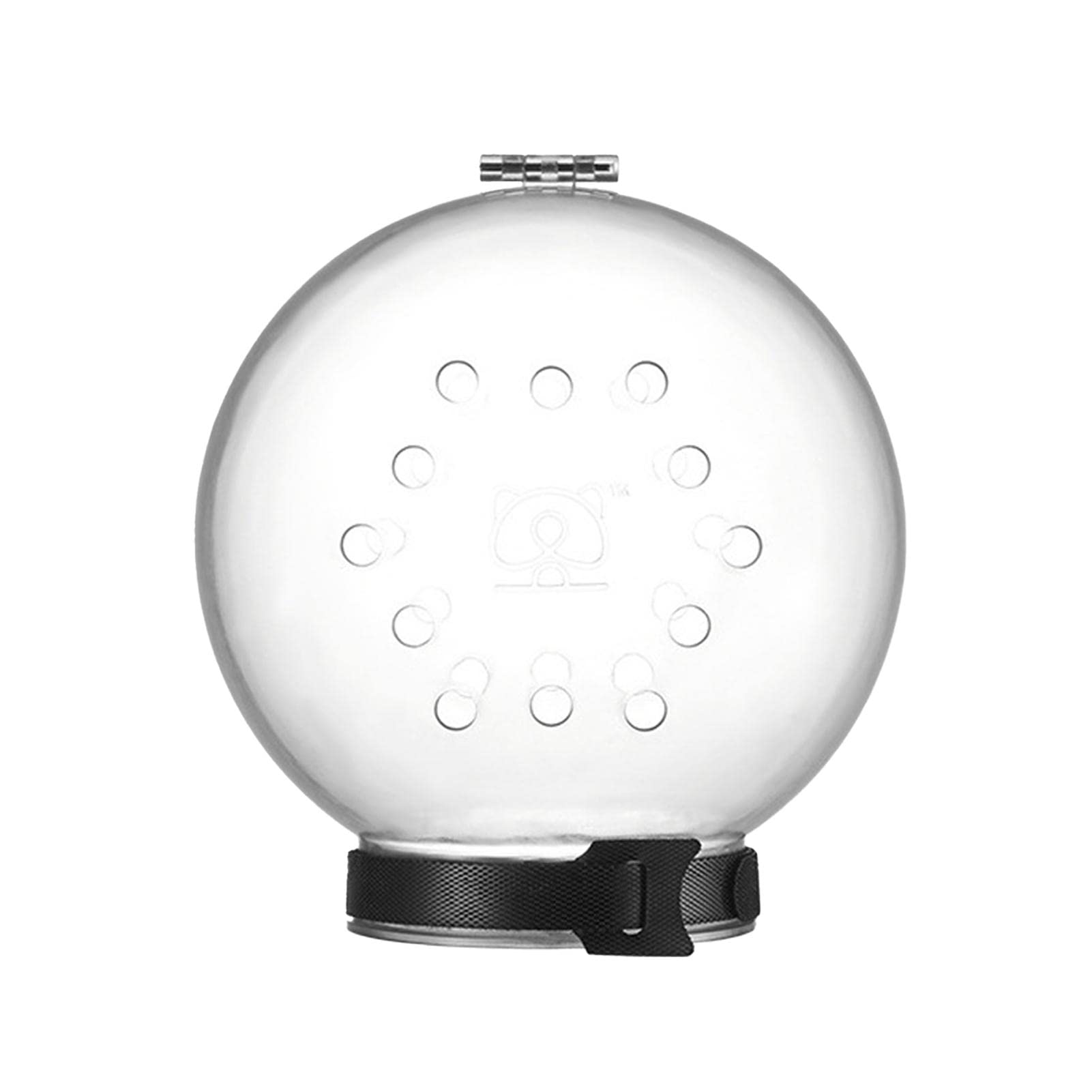 Faderr Cat Helmet, Anti Bite Transparent Space Hood, Breathable Cat Muzzle Multi-Function Design Cover for Cat Bathing, Grooming Or Cutting Nails(Transparent)