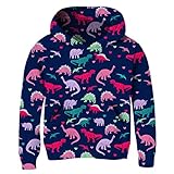 BFUSTYLE Little Girls 3D Print Pullover Hoodies with Pocket Hooded Sweatshirt Size 4-14