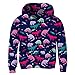 BFUSTYLE Girls 3D Print Pullover Hoodies with Pocket Kids Hooded Sweatshirt Size 4-14