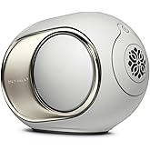 Devialet - Phantom Ultimate 98 dB - Light Pearl - Zero Distortion - High-Resolution Audio Processing - Multiroom Sync. - Home Audio Speaker