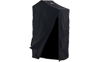 Gralara Bird Cage Cover Birdcage Cover, Washable Protection Blackout Cover Waterproof for Parakeets Lovebirds Macaw, Square Cages Accessories, Style A