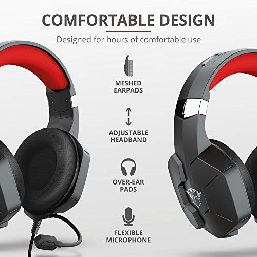 Trust-Gaming-Cascos-Gaming-para-PC-Playstation-Xbox-GXT-323-Carus-Auriculares-Gamer-con-Microfono-Flexible-para-PC-PS4-PS5-Xbox-Series-X-S-Xbox-One-X-Negro
