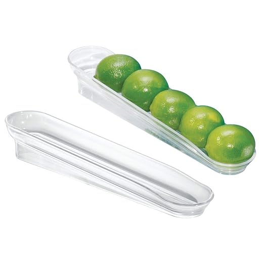 mDesign Organizadores de nevera para guardar y conservar frutas y ...