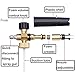 DUSICHIN Adjustable Foam Cannon I Liter Bottle Snow Foam Lance with 1/4
