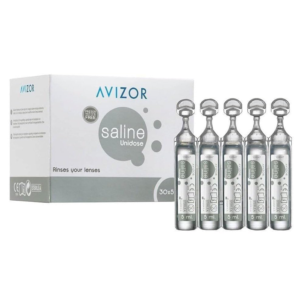 Avizor Saline Solution for All Types of Contact Lenses - 30 blisters