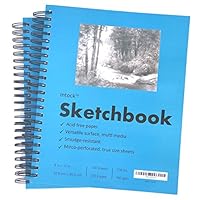 Premium Mixed Media Sketchbook For Drawing, Sketching | 9x12 Inch Thick Paper | Tear & Bleed Resistant | Side Spiral Bound | Perfect For Graphite, Colored Pencils | Value Pack 2-pack 400 Pages