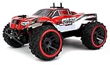 Buggy Crazy Muscle Remote Control RC Truck Truggy 2.4 GHz PRO System 1:16 Scale Size RTR w/Working Suspension, Spring Shock Absorbers (Colors May Vary)