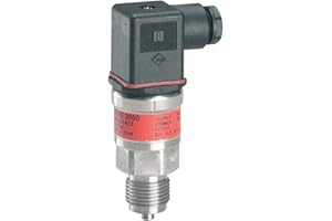 Pressure Transducer (Range: 0 to 10 bar / 0 to 145 psi) 4-20mA, Industrial Pressure Transmitter for Oil, Water, HVAC, and Hyd