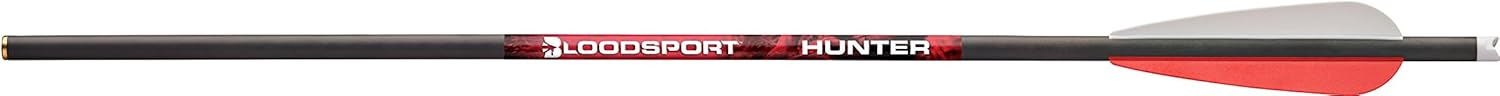 BloodSport 20-Inch Crossbow Bolts (Pack of 6), 0.003-Inch - 8110003, Multi : Targeting Arrows : Sports & Outdoors