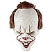 ZIFUNMUR Adult Horror Clown Joker Stephen Latex Costume Mask Scary Halloween Cosplay Party Decoration Props White
