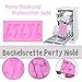 Bachelorette Party Molds Silicone Candy Making Mold - Set of 2 - Silicone Cake Pan Chocolate Mold for Bachelorette Party Favors, Supplies, Gifts and Decorations (Pink) by Hinmay