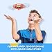 Mini Drone, Levitation UFO Drone, Hand Operated Quad Induction Flying Ball Toys, Easy Remote Control 2 Speed, Mini Handheld USB Fan, Toys for Boys and Girls Toddlers, Tomzon A15 Orange