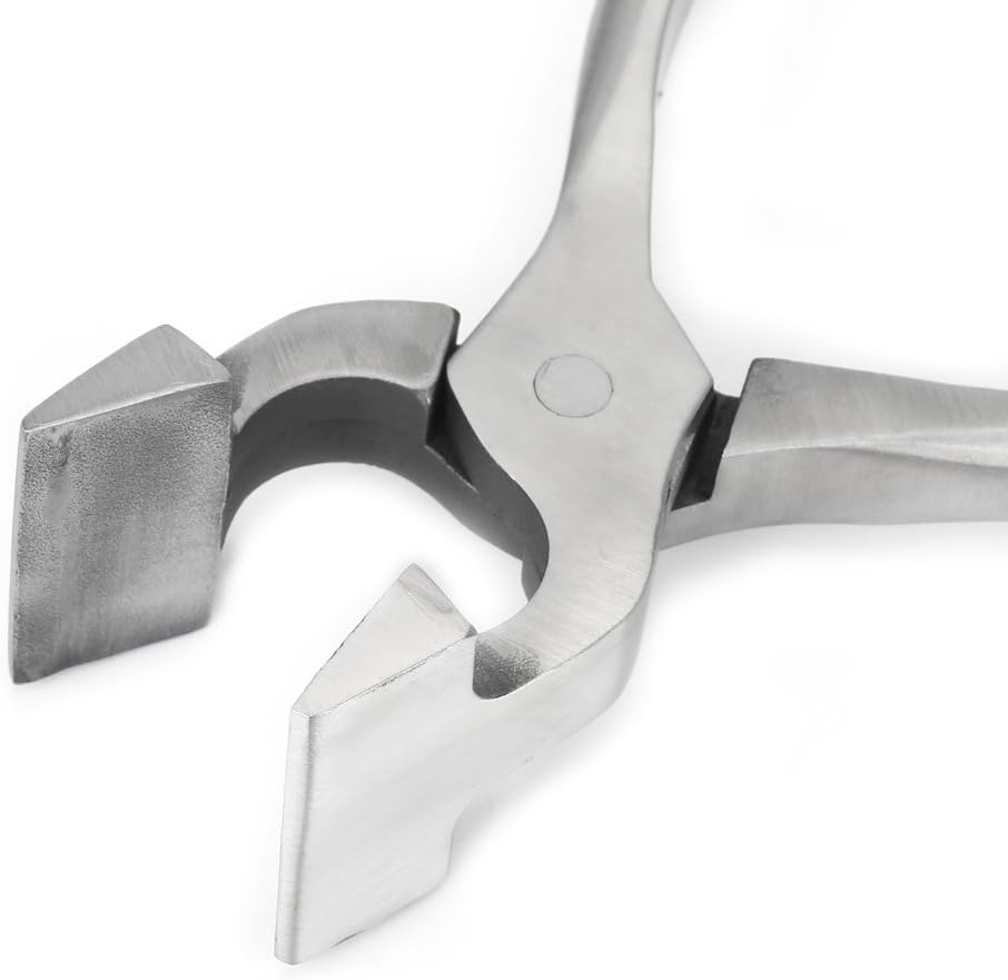 Leather Flatten Pliers, Leathercraft Edge Adjustment Press Tool for Bags Wallets, Belts, Defult, default - Image 5