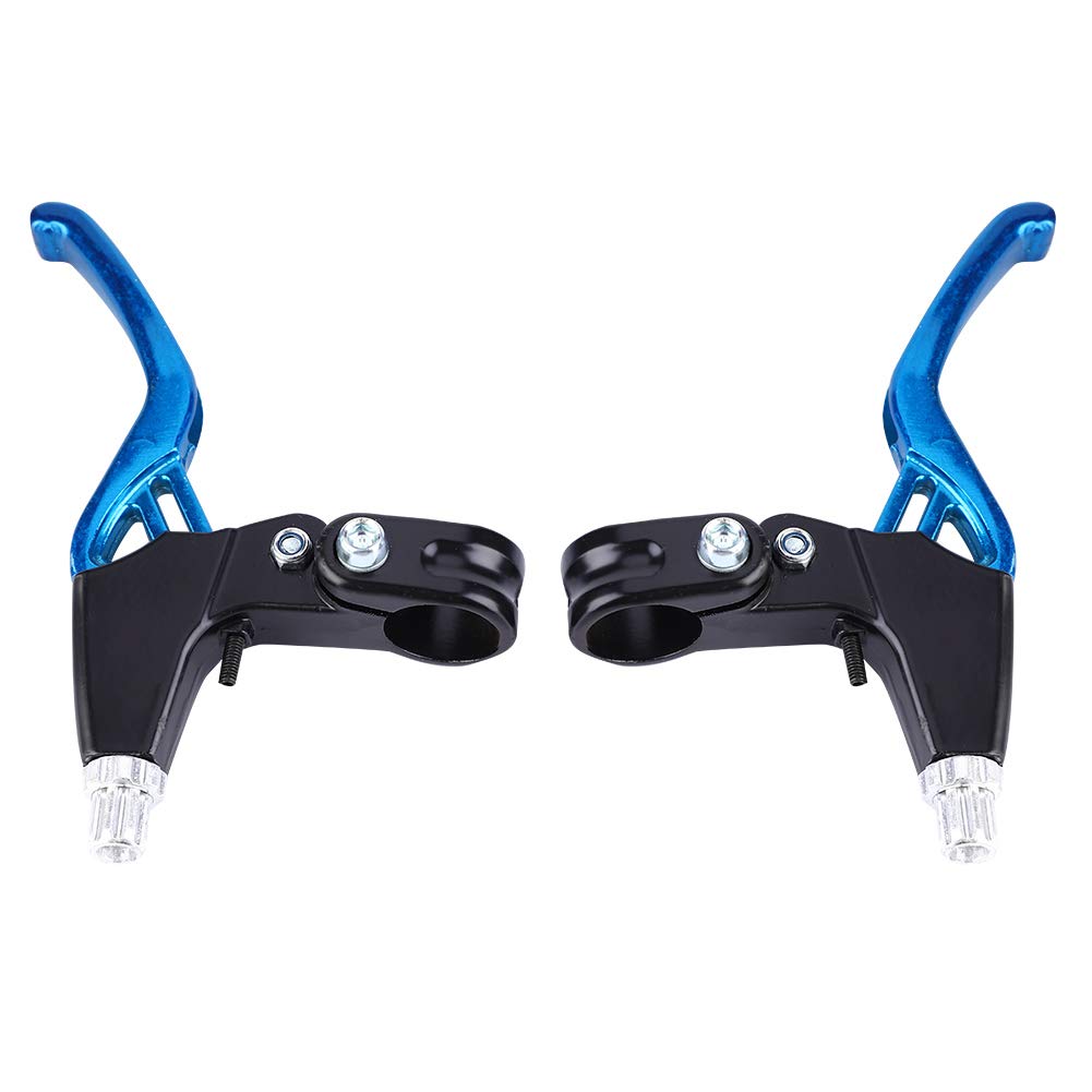 Ejoyous Brake Lever Brake Handle for Bicycle, 1 Pair of Aluminum Alloy Brake Lever for Universal Folding Bicycle, Mountain Bike Road MTB Children Adults Clutch Brake