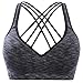 V FOR CITY Women Workout Sports Bras Strappy Criscross Yoga Bra Fitness Tops