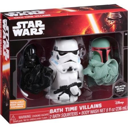 Star Wars Galactic Grape Scented Bath Time Villains, 3pc