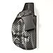 Outlaw Holsters Black Carbon Fiber Kydex Concealment IWB Holster (Right-Hand, for SCCY CPX 1, 2)